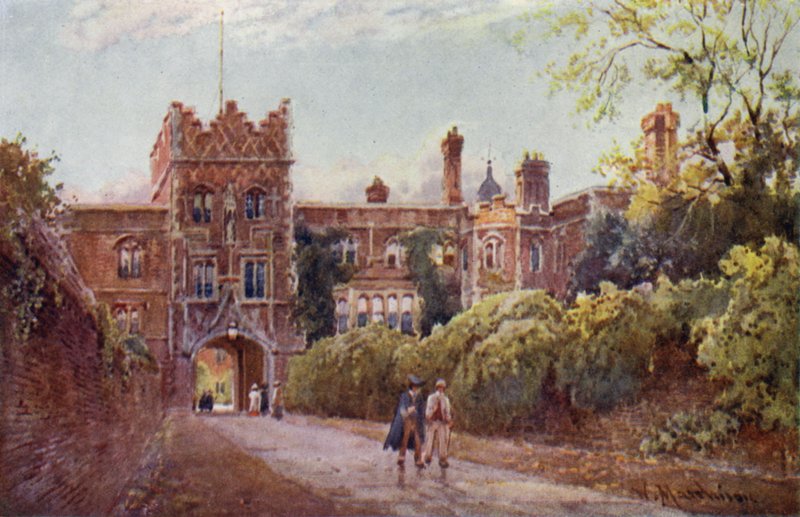 Gateway of Jesus College od William Matthison