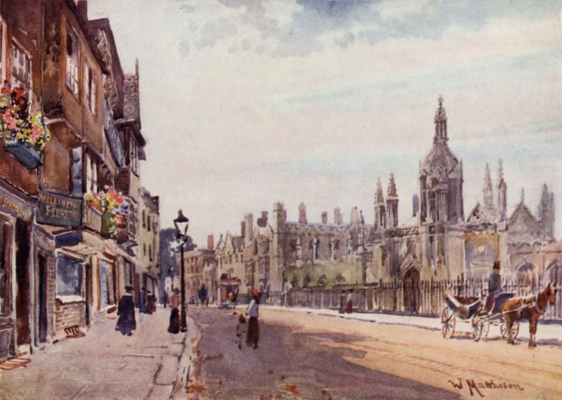 Gateway of Kings College, Kings Parade od William Matthison