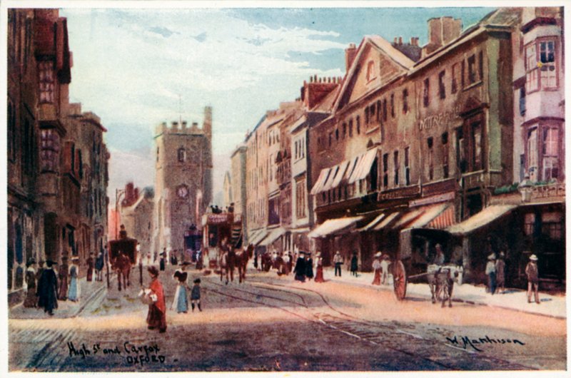 High Street, konec Carfaxu od William Matthison