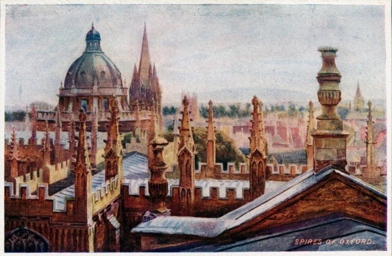 Oxford z horního okna od William Matthison