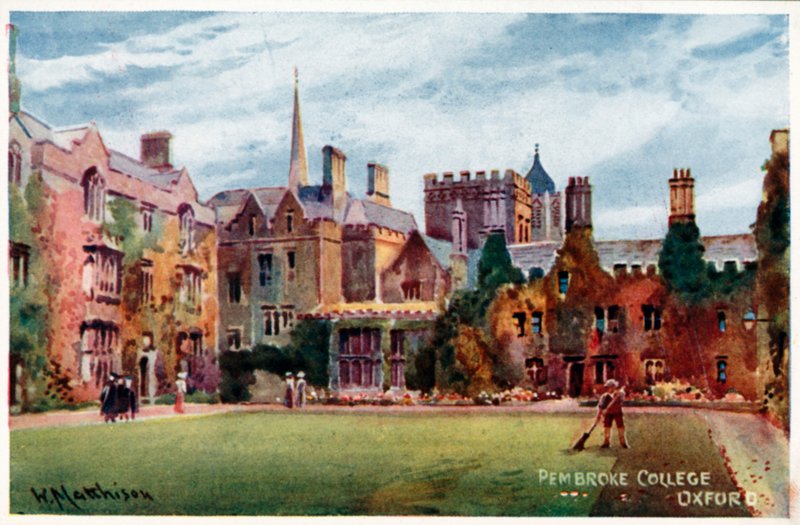 Pembroke College od William Matthison