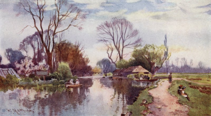 Loděnice na ostrově Robinsona Crusoese od William Matthison