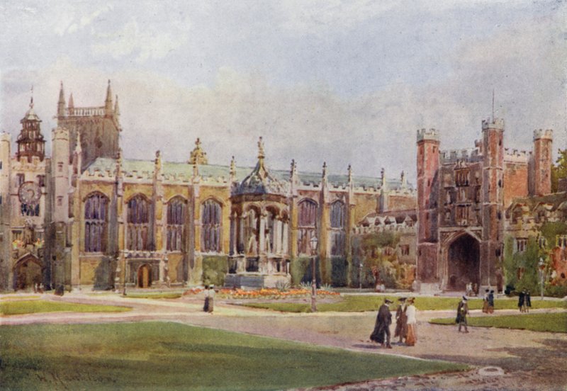 Velký dvůr, Trinity College od William Matthison