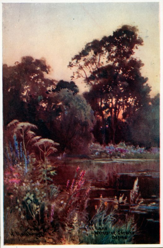 Zahrada Worcester College od William Matthison