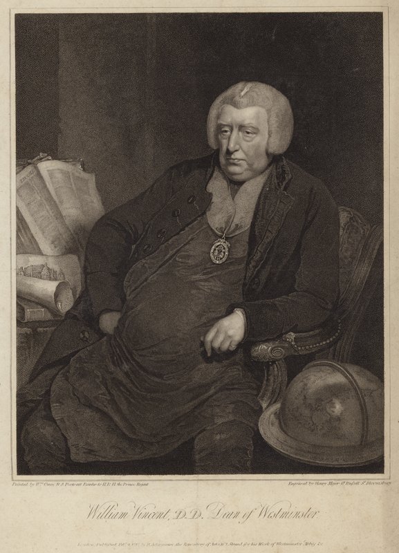 Portrét Williama Vincenta od William Owen