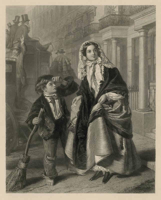 Crossing Sweeper od William Powell Frith