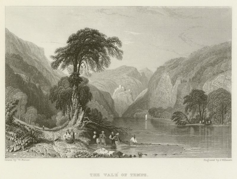 Údolí Tempe od William Purser