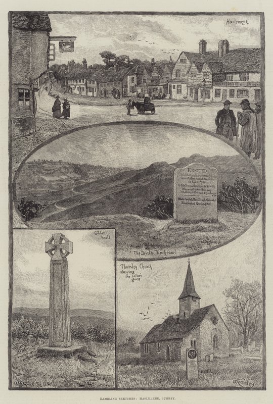 Rambling Sketches, Haslemere, Surrey od William Rainey