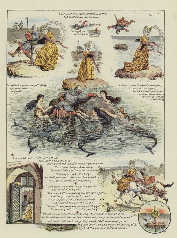 Outlandish Knight (chromolitho) od William Ralston