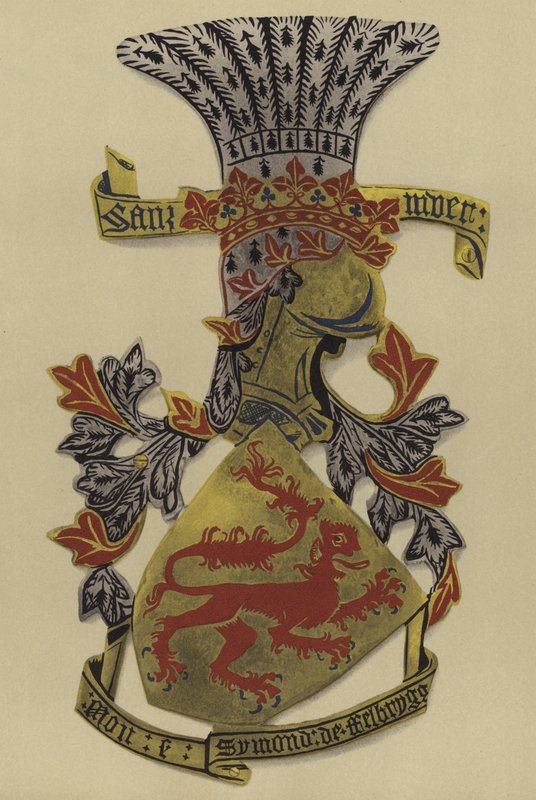 Sir Simon Felbrigge, 1397-1442 (chromolitho) od William St John Hope