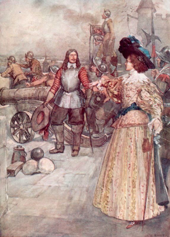 Mademoiselle De Montpensier střílí z děla od William after Rainey