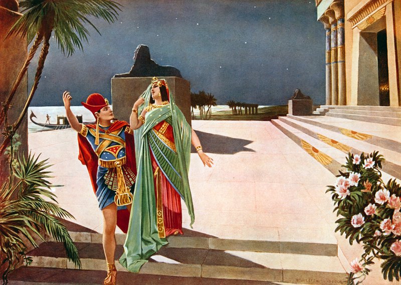 Aida, dějství III od William de Leftwich Dodge