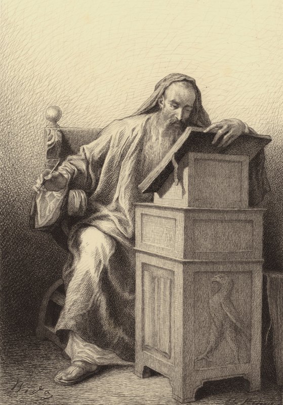 Svatý Jan od after Albert Robida