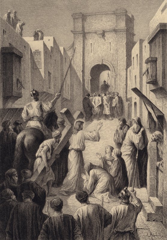 Dcery Jeruzalémské od after Albert Robida