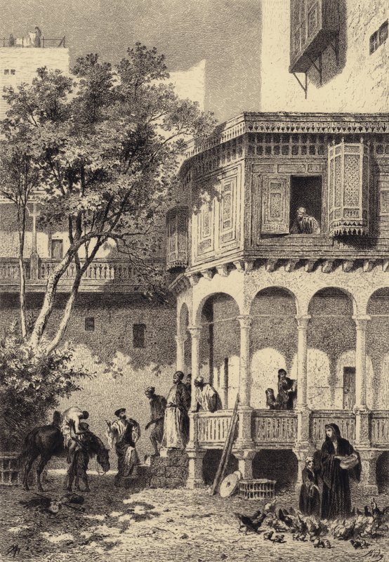 Dobrý Samaritán od after Albert Robida