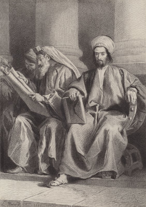 Písaři a farizeové od after Albert Robida