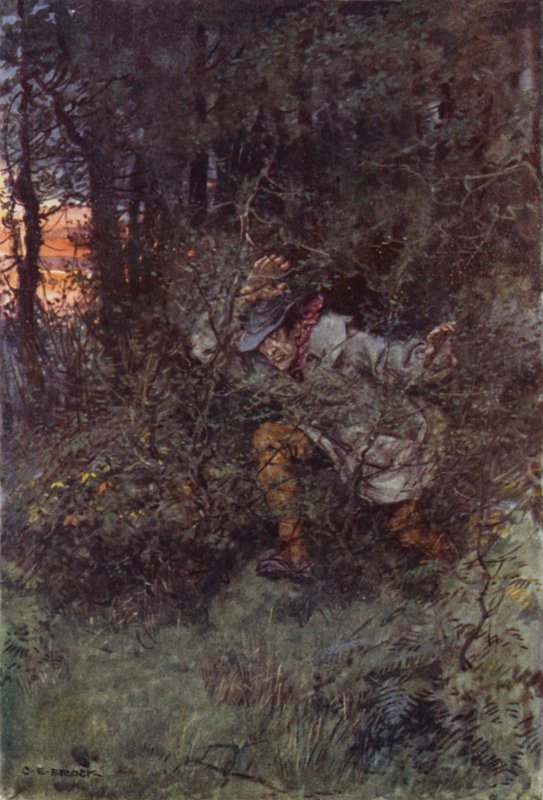 Ilustrace pro Martina Chuzzlewita od after Charles Edmund Brock