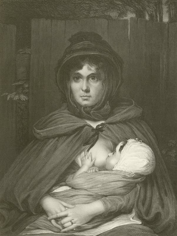 Cikánská matka od after David Wilkie