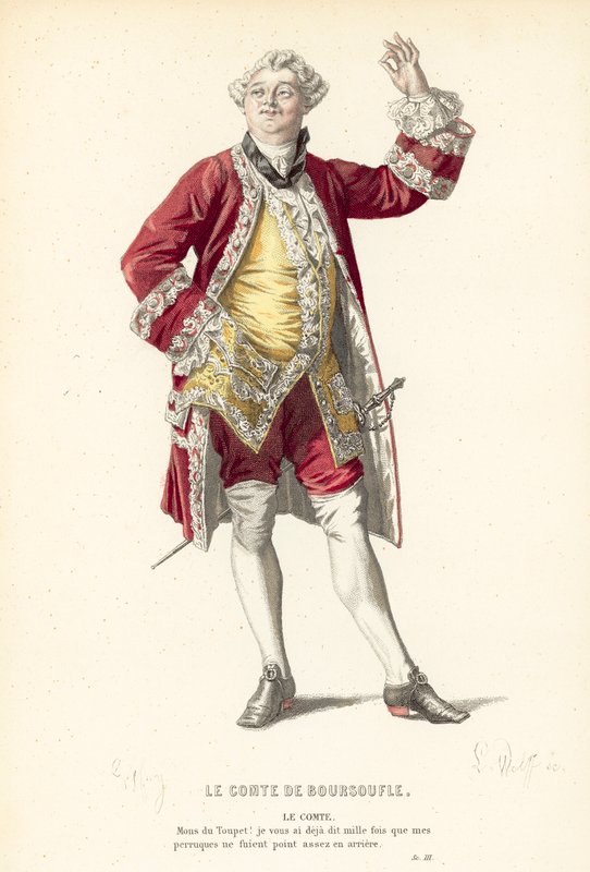 hrabě de Boursoufle od after Edmond A.F. Geffroy