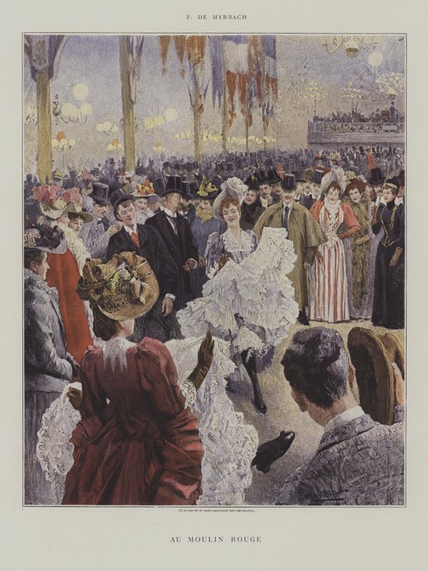 V Moulin Rouge od after Felicien baron de Myrbach Rheinfeld