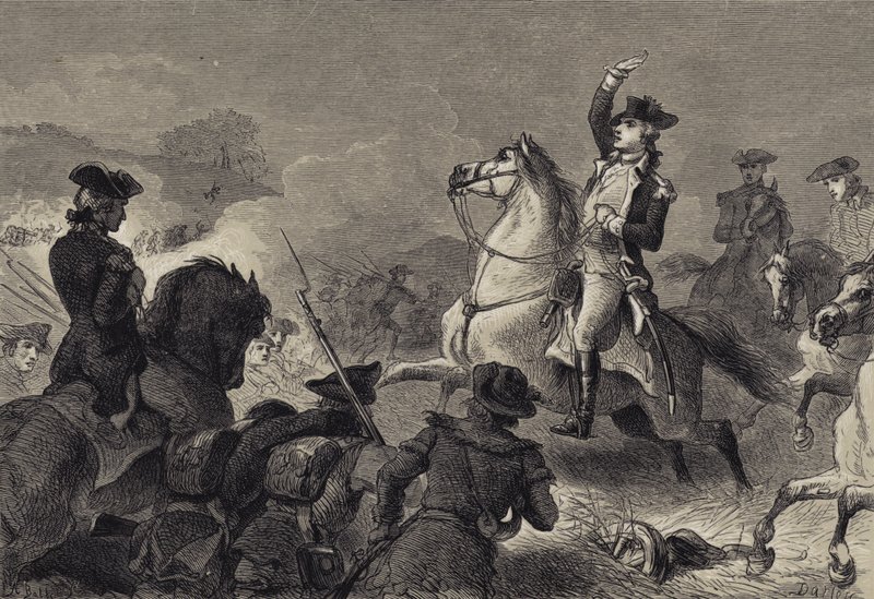 Washington v Monmouthu od after Felix Octavius Carr Darley