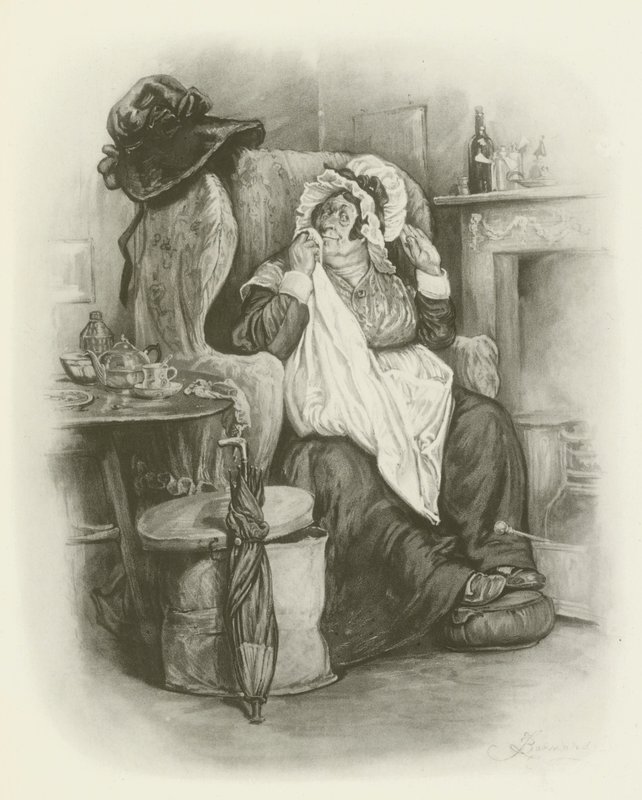 Paní Gampová od after Frederick Barnard