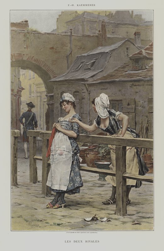 Dva soupeři od after Frederik Hendrik Kaemmerer