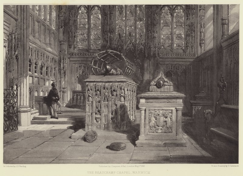Kaple Beauchamp, Warwick od after George Cattermole