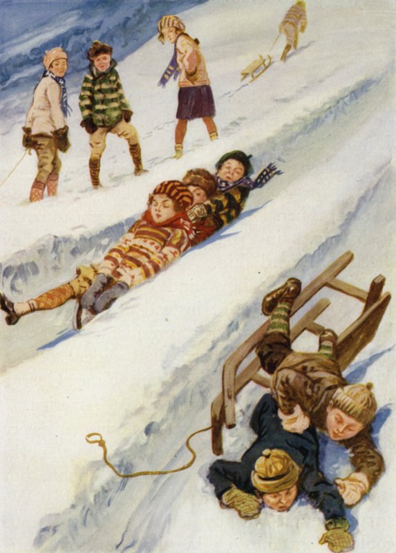 Zábava v Kanadě od after Gordon Frederick Browne