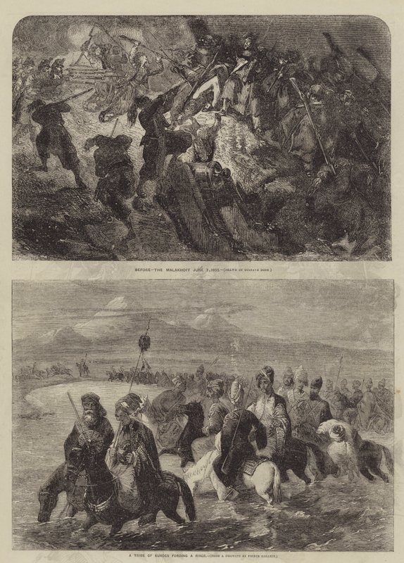 Válka na Krymu od Gustave after Dore