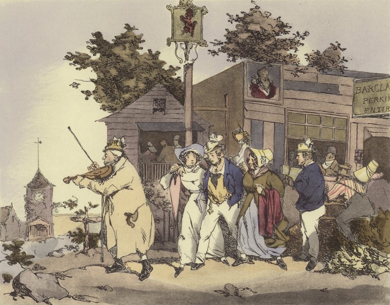 Návrat námořníků od after Henri Bonaventure Monnier