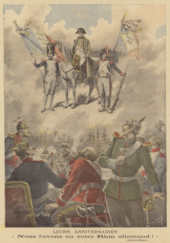 25. výročí prusko-francouzské války od after Henri Meyer
