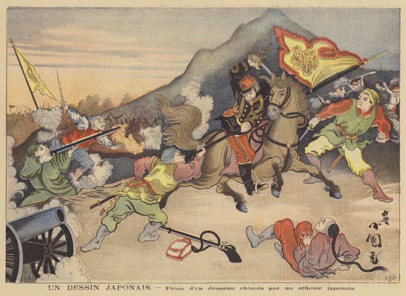Japonská kresba od after Henri Meyer