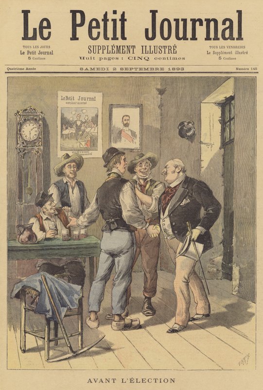 Před volbami od after Henri Meyer