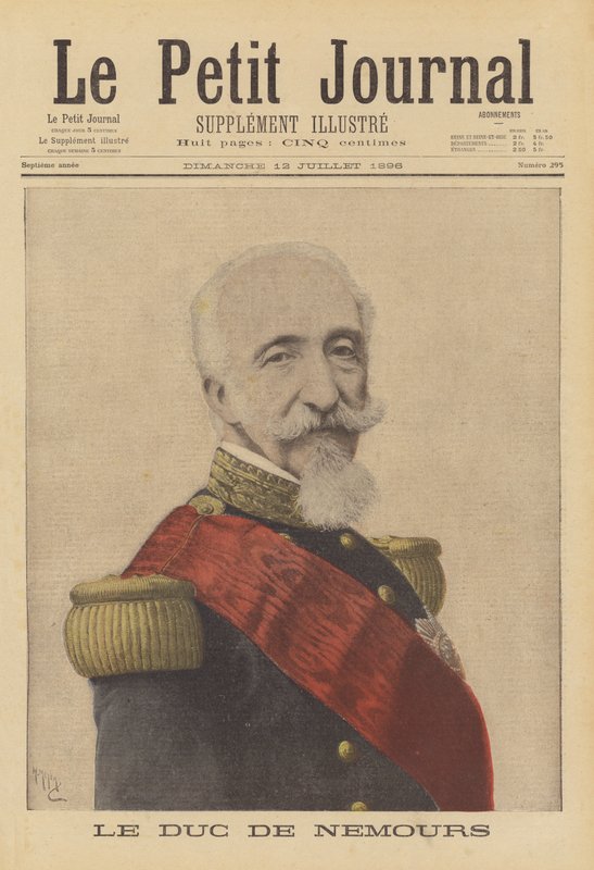 vévoda z Nemours od after Henri Meyer