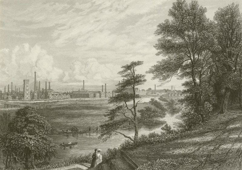 Burton on Trent od Henry after Warren