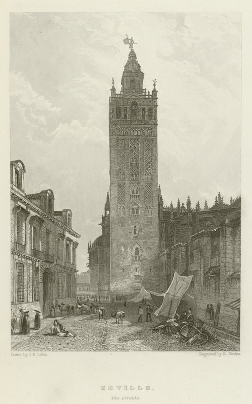 Sevilla, Giralda od after John Frederick Lewis