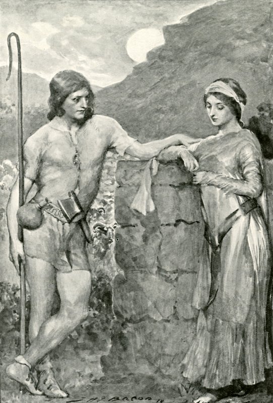 Olaf a Sigrid od after John Henry Frederick Bacon