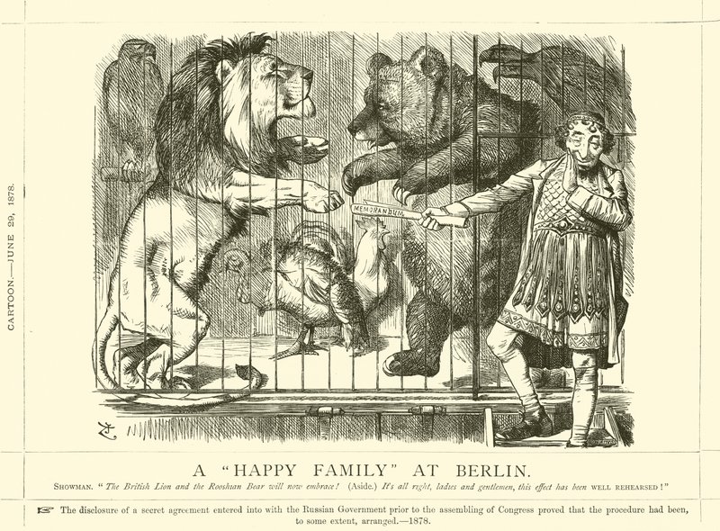 Šťastná rodina v Berlíně od after John Tenniel
