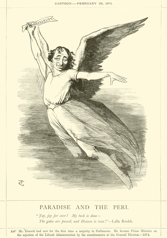 Ráj a Peri od after John Tenniel
