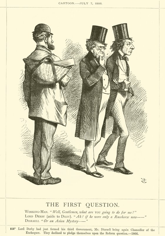 První otázka od after John Tenniel