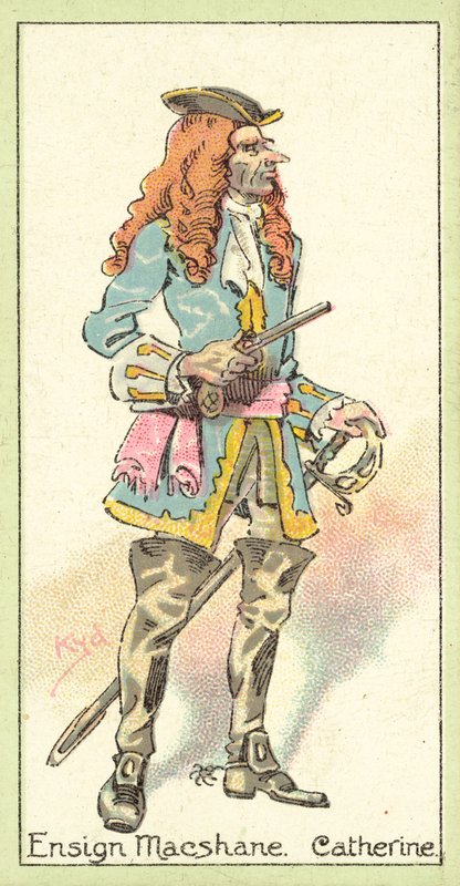 Praporčík Macshane, Catherine (chromolitho) od after Joseph Clayton Clarke