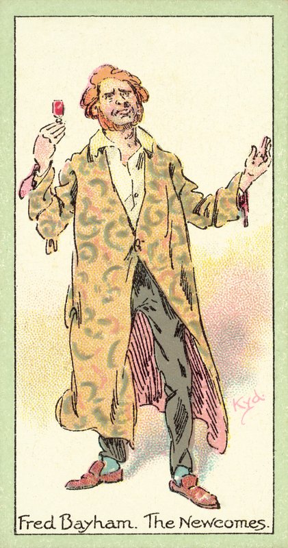 Fred Bayham, The Newcomes (chromolitho) od after Joseph Clayton Clarke