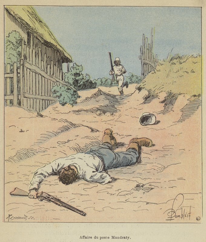 Mandraty post case od after Louis Charles Bombled