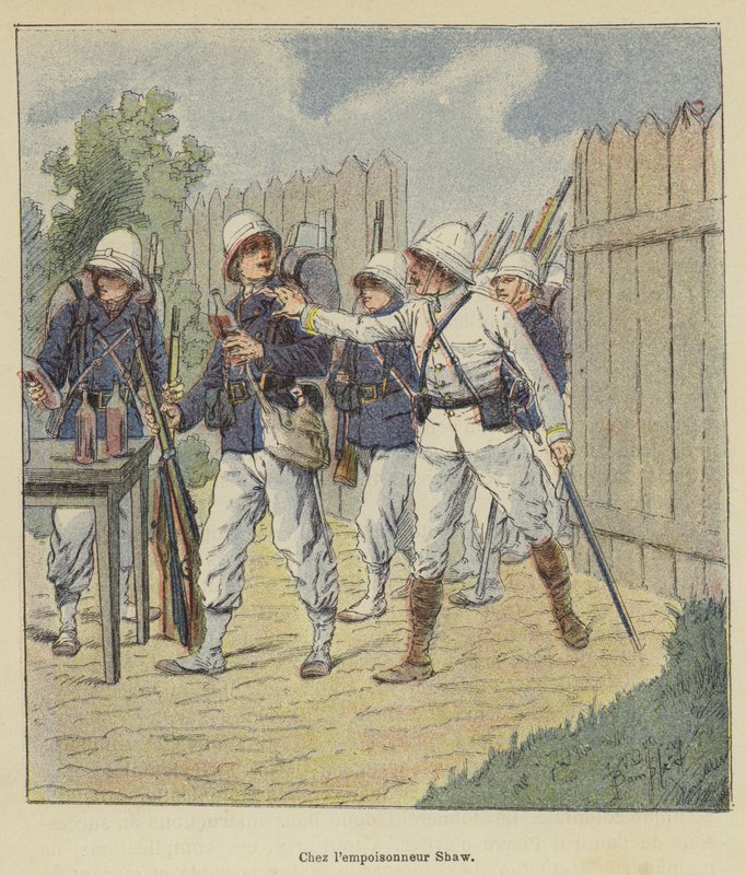Poisoner Shaw od after Louis Charles Bombled
