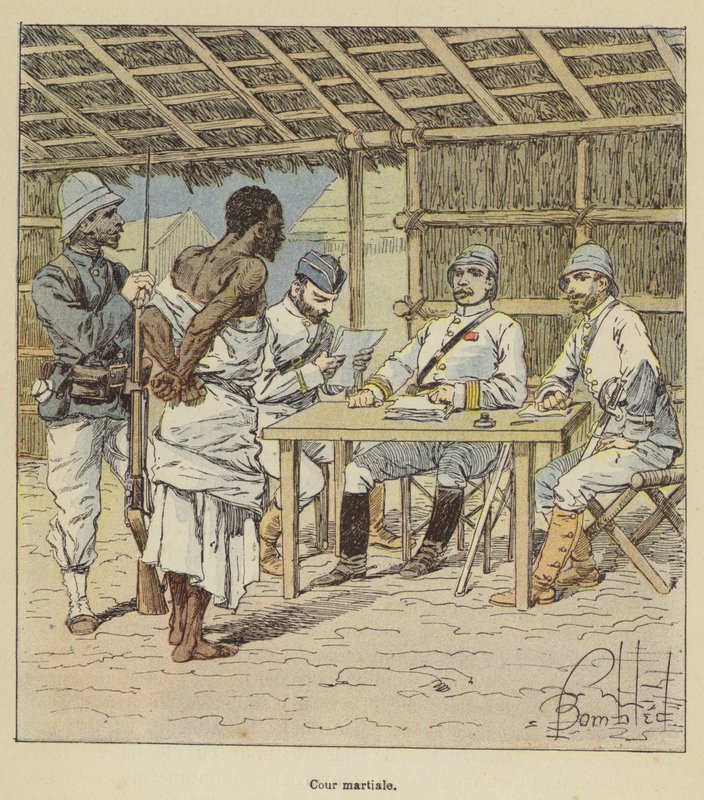 Válečný soud od after Louis Charles Bombled