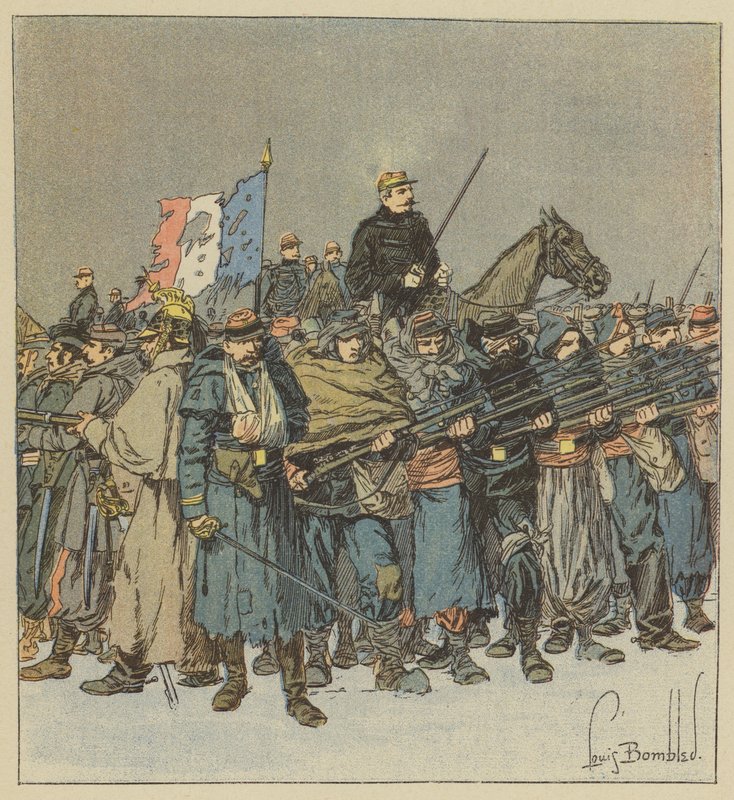 Zachránili čest! od after Louis Charles Bombled