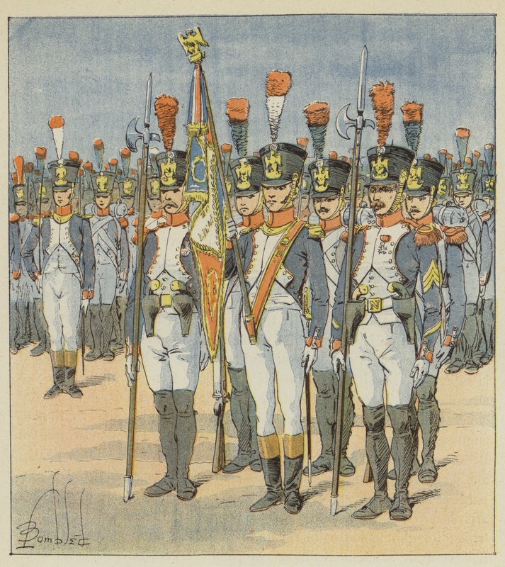 Orlí stráž od after Louis Charles Bombled