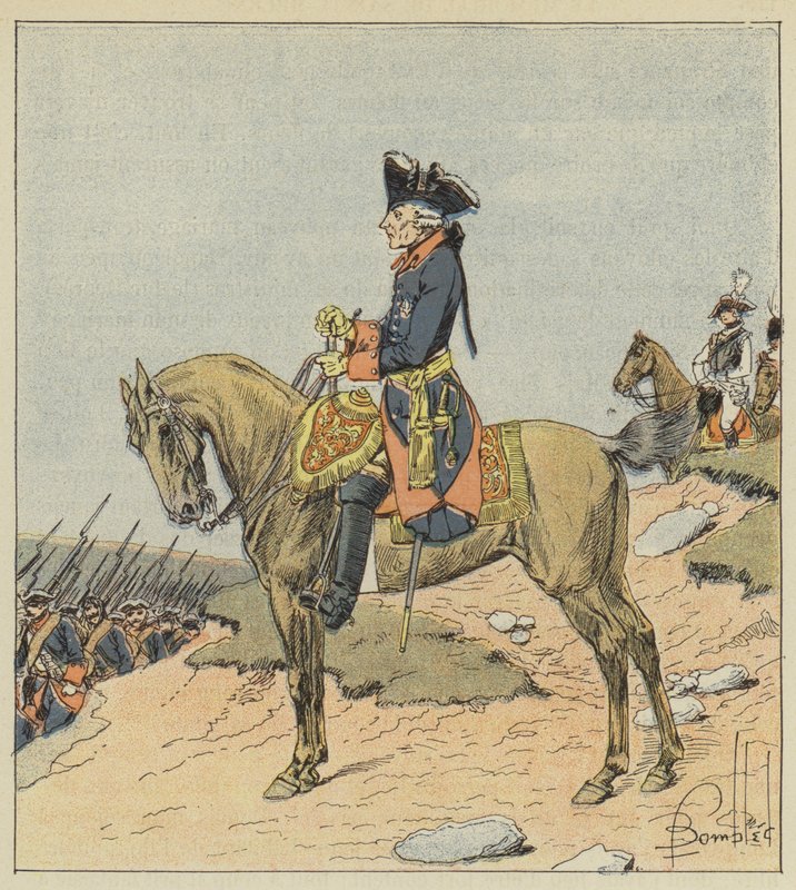 Velký Frederic od after Louis Charles Bombled