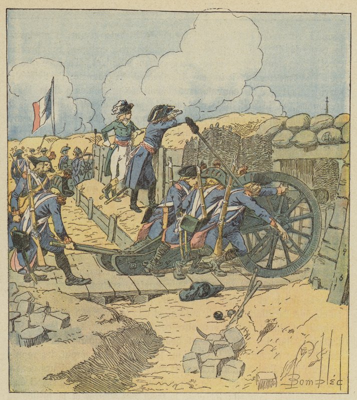 Velitel dělostřelectva byl všude od after Louis Charles Bombled